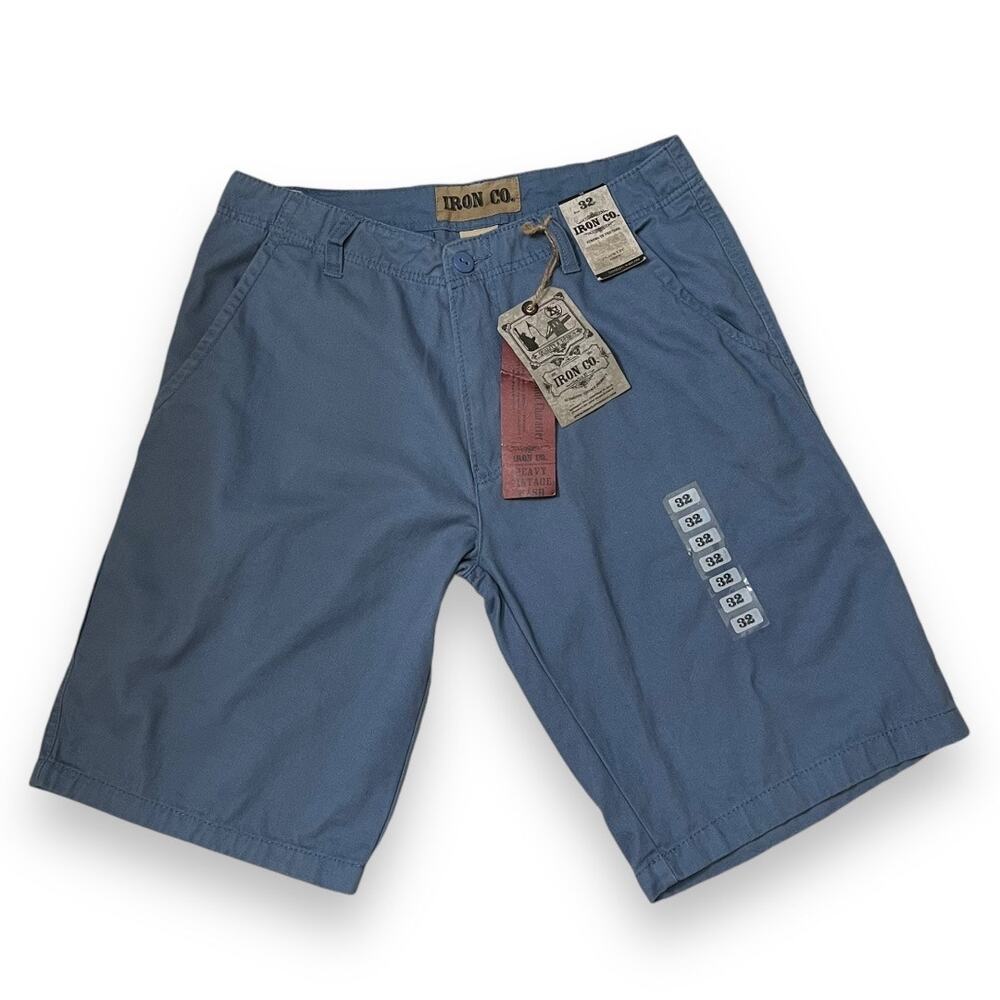 Iron Co shorts in heavy vintage wash NWT